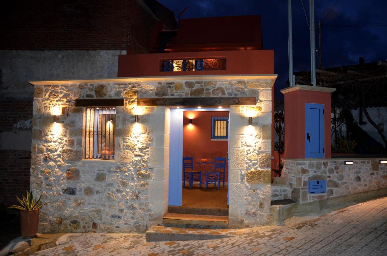Mouse House With Sea View And Mini Pool Villa Platanias  Ngoại thất bức ảnh