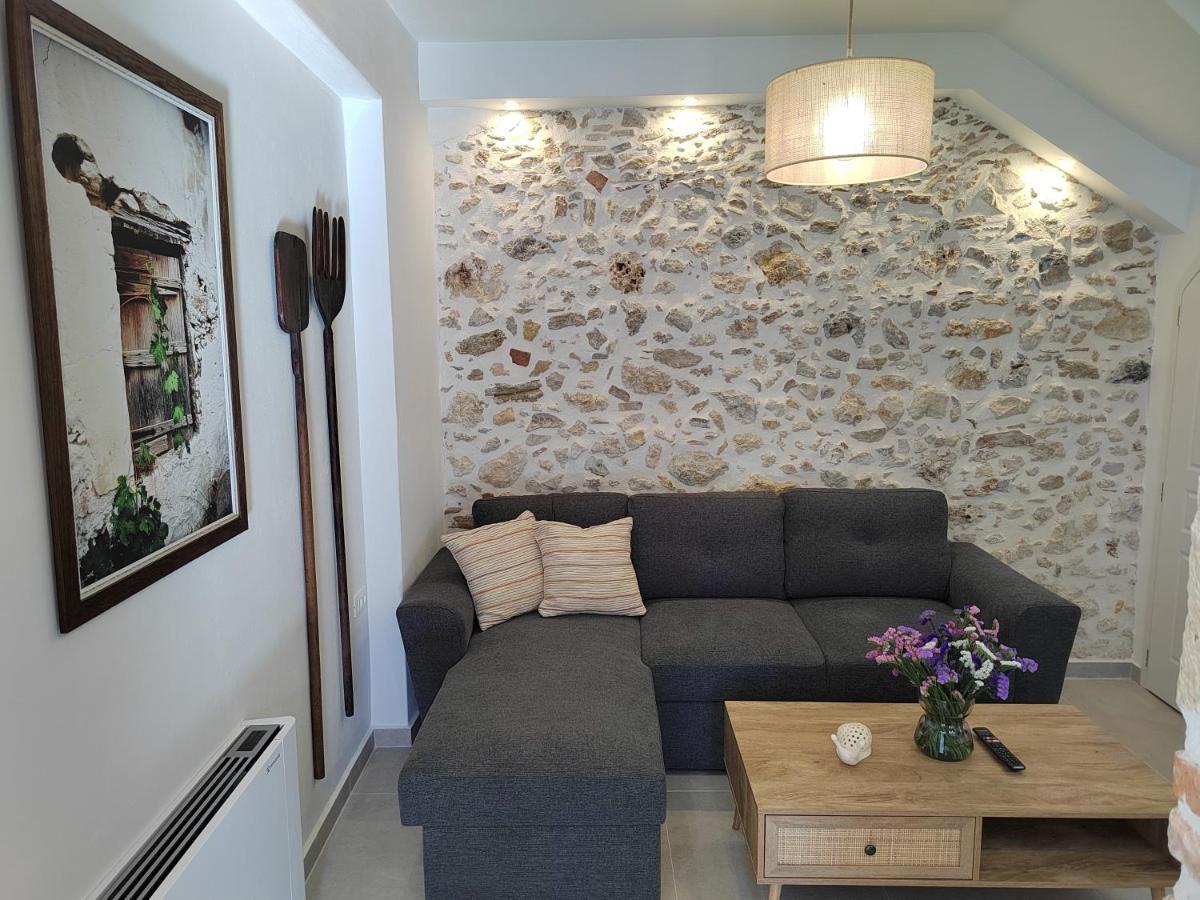 Mouse House With Sea View And Mini Pool Villa Platanias  Ngoại thất bức ảnh