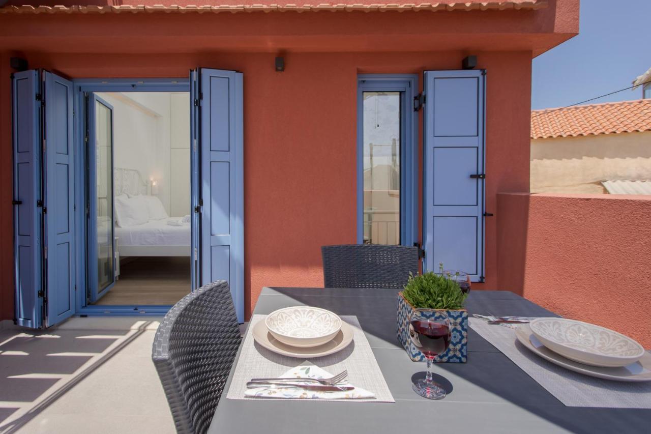 Mouse House With Sea View And Mini Pool Villa Platanias  Ngoại thất bức ảnh