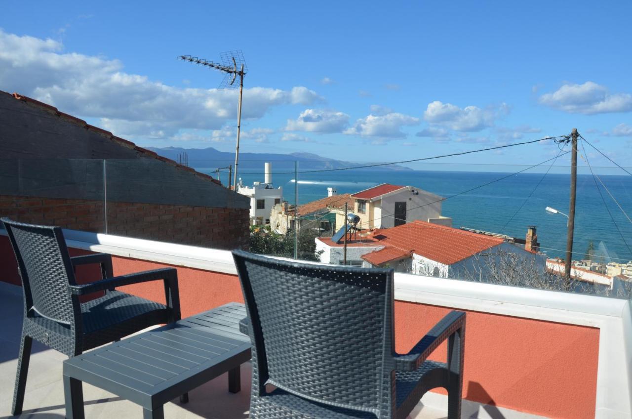 Mouse House With Sea View And Mini Pool Villa Platanias  Ngoại thất bức ảnh