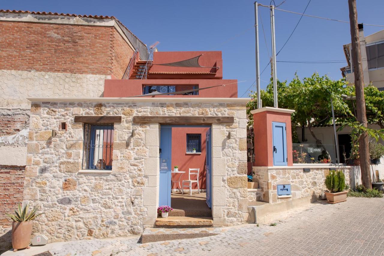 Mouse House With Sea View And Mini Pool Villa Platanias  Ngoại thất bức ảnh
