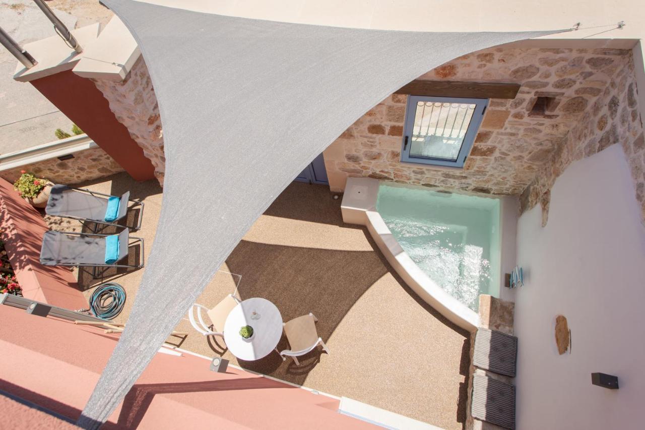 Mouse House With Sea View And Mini Pool Villa Platanias  Ngoại thất bức ảnh