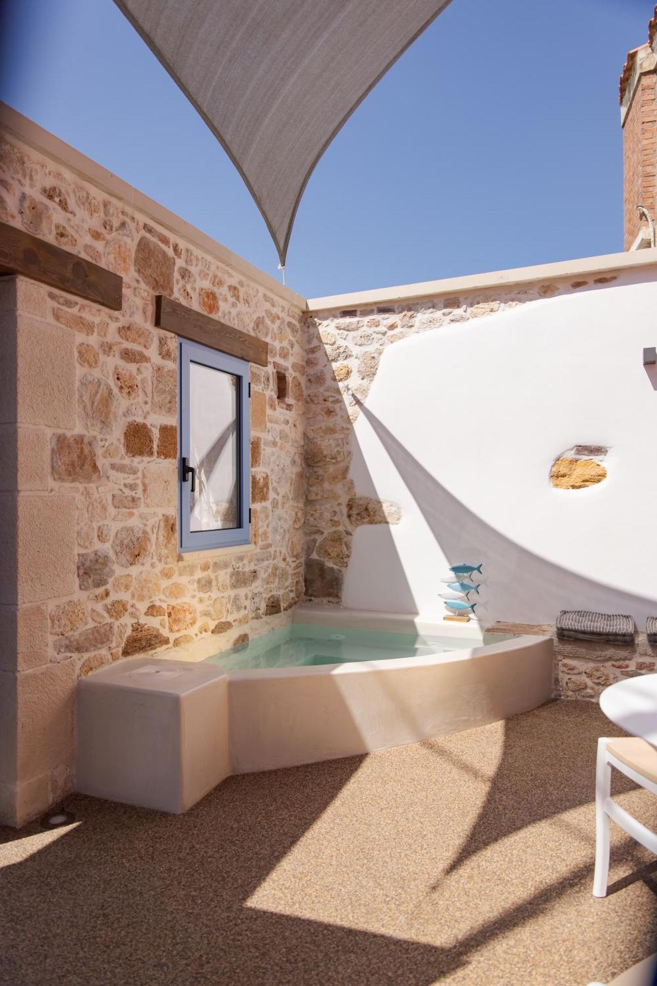 Mouse House With Sea View And Mini Pool Villa Platanias  Ngoại thất bức ảnh
